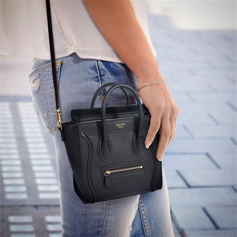 celebrity with celine nano bag|celine nano bag price.